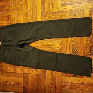 NEW. J. CREW Men's 32X34 Style 770 Army Green Jeans